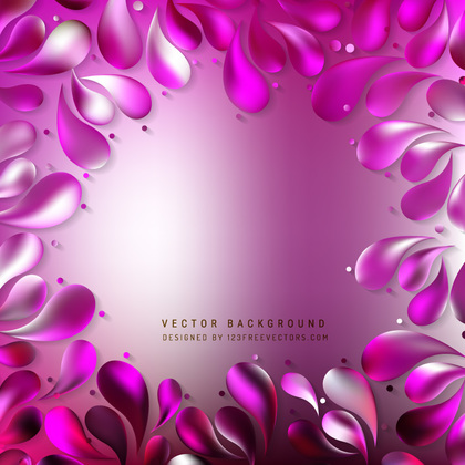 Abstract Purple Arc-Drop Background Design