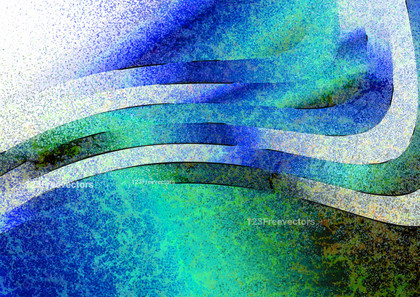 Blue Green and White Abstract Texture Background