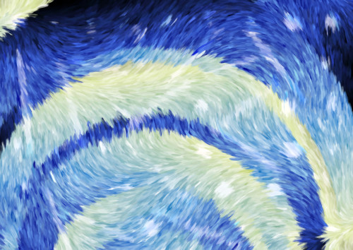 Blue Yellow and White Abstract Texture Background Image