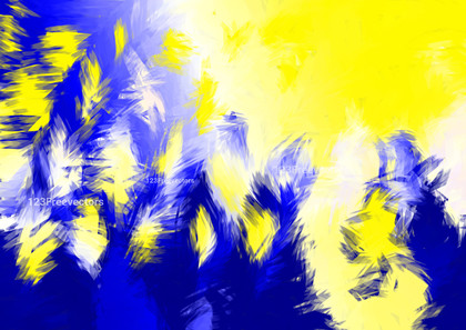 Blue Yellow and White Abstract Texture Background