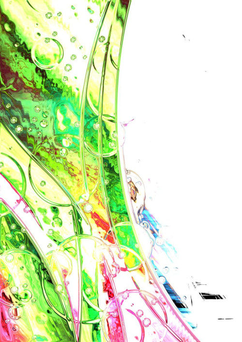 Abstract Pink Green and White Background Texture
