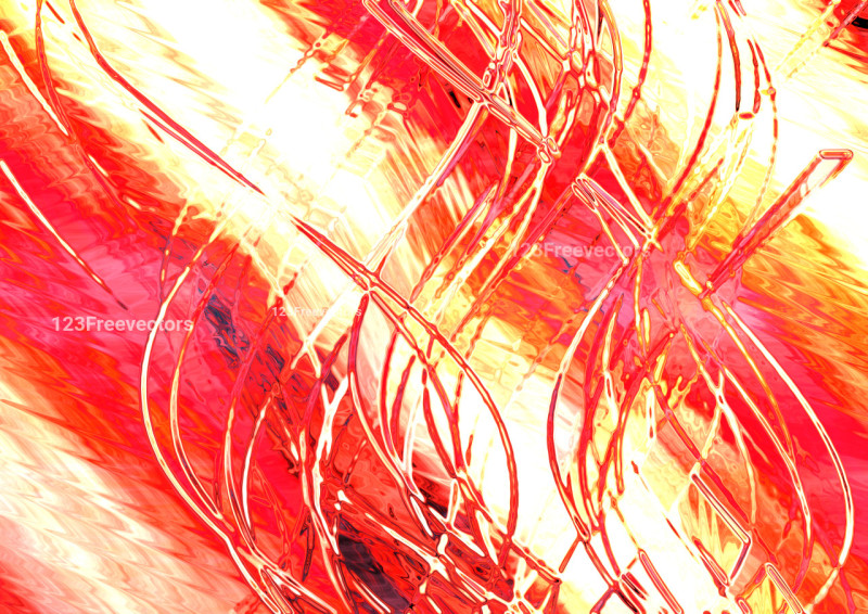 Abstract Red White and Yellow Texture Background