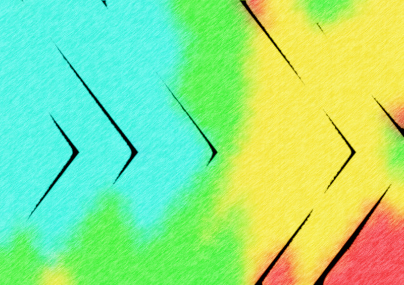 Blue Green and Yellow Abstract Texture Background