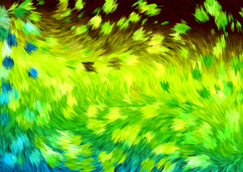 Abstract Blue Green and Yellow Background Texture