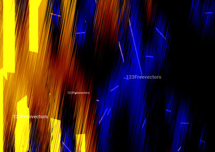 Blue Yellow and Orange Abstract Texture Background Image