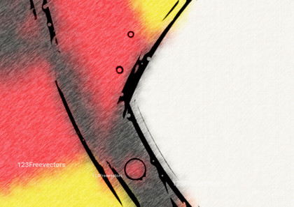 Abstract Grey Red and Yellow Texture Background Design