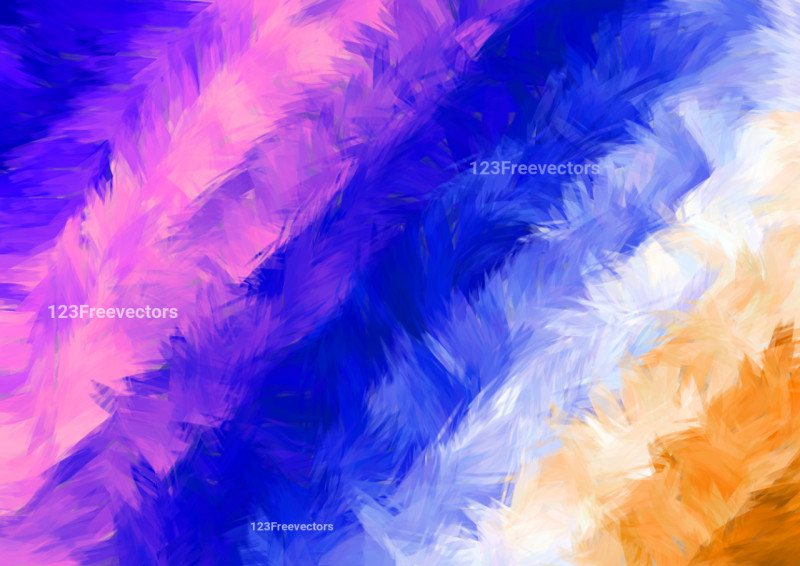 Abstract Pink Blue and Orange Background Texture
