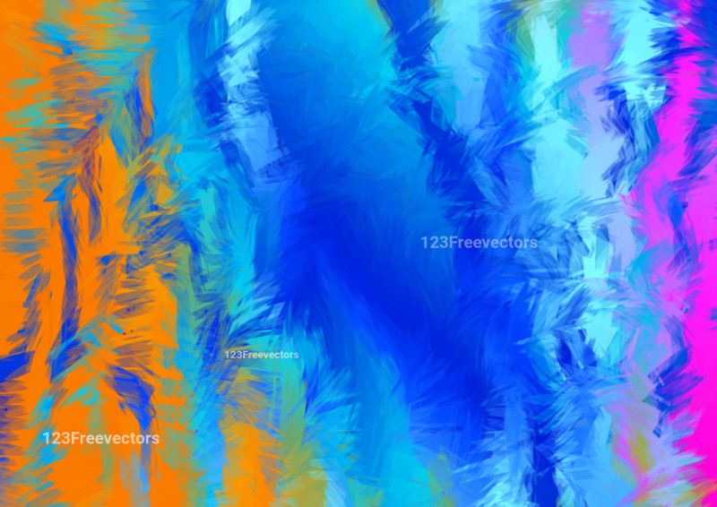 Pink Blue and Orange Abstract Texture Background Image