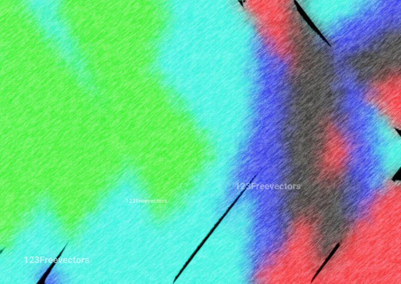 Red Green and Blue Abstract Texture Background