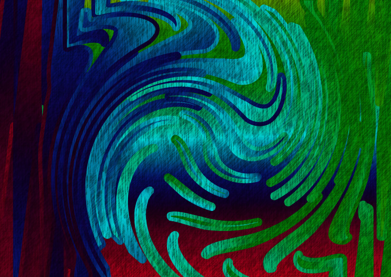 Abstract Red Green and Blue Texture Background