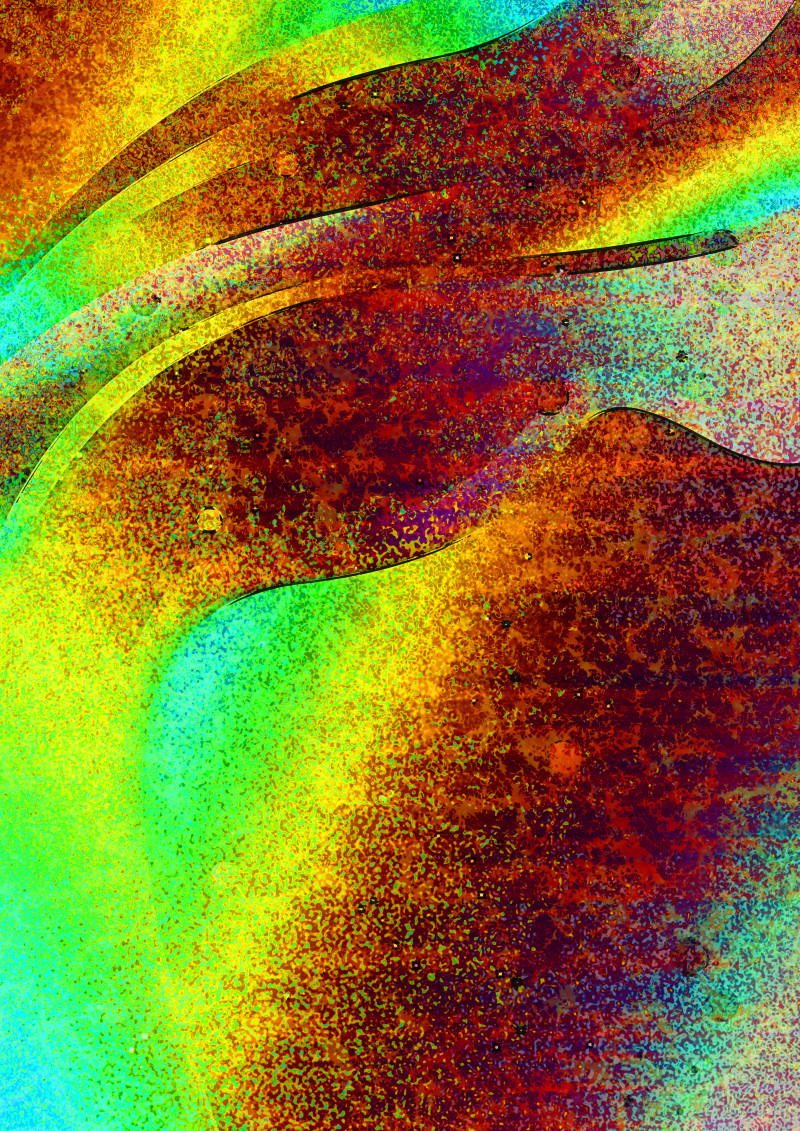 Red Green and Blue Abstract Texture Background