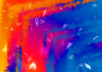 Abstract Red Orange and Blue Texture Background