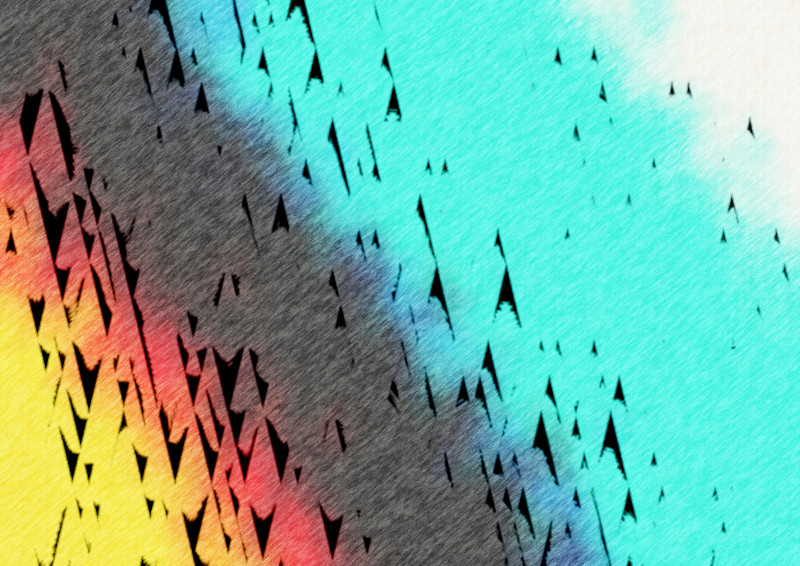 Abstract Red Yellow and Blue Background Texture