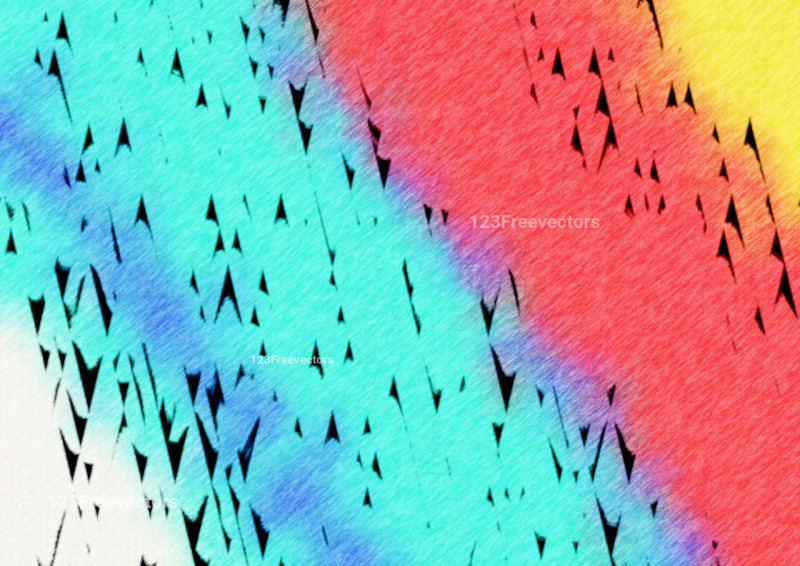 Abstract Red Yellow and Blue Texture Background
