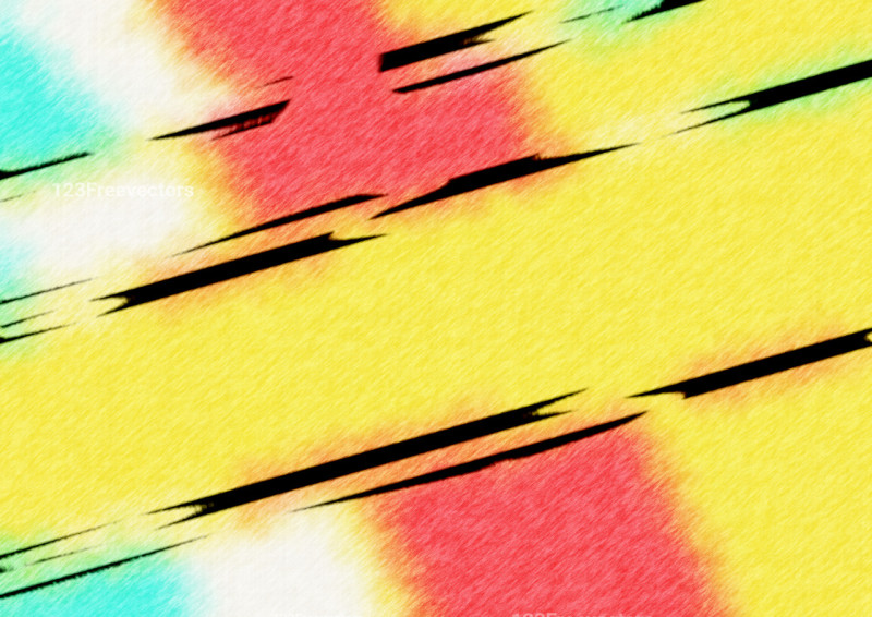 Abstract Red Yellow and Blue Texture Background Design
