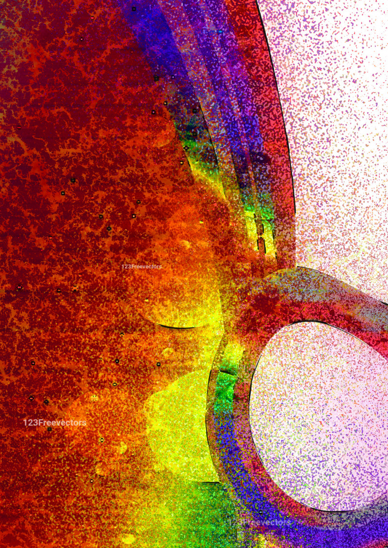 Red Yellow and Blue Abstract Texture Background