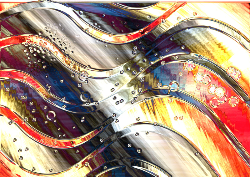 Abstract Red Yellow and Blue Texture Background Design