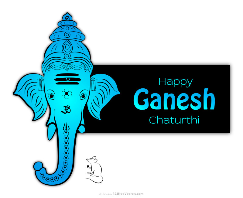 Happy Ganesh Chaturthi Greeting Card