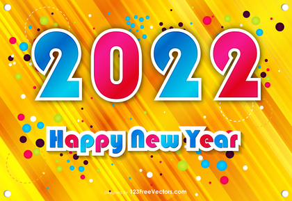Happy New Year 2022 Poster