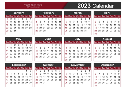 2023 Calendar PDF download