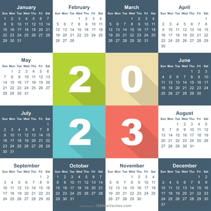2023 Calendar Ai