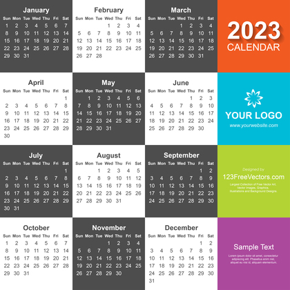 Free Download Calendar 2023