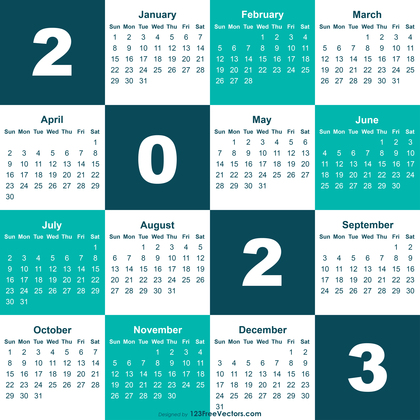 2023 Calendar EPS