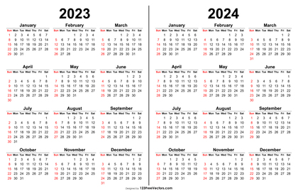 2023 2024 Calendar