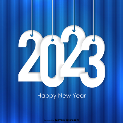 Blue New Year Background 2023 Image