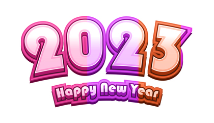 2023 New Year Poster Graphic