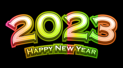 New Year Background 2023 Graphic