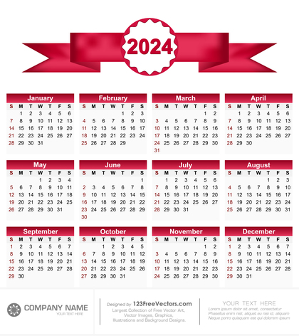 Calendar 2024 PDF