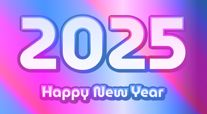 2025 New Year Poster