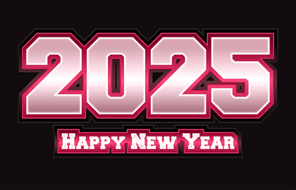 New Year Background 2025 Design