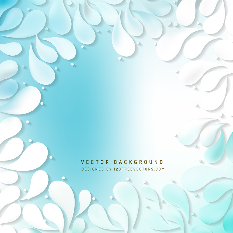 Floral Drops Background