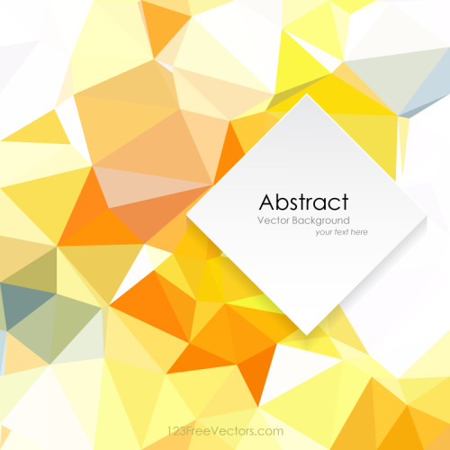 Colorful Abstract Low Poly Background Clip Art