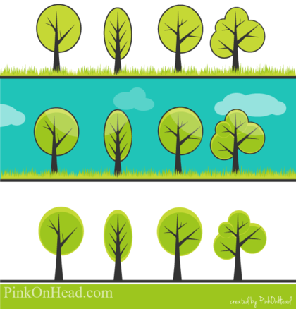 Tree Vector Set Free to Download