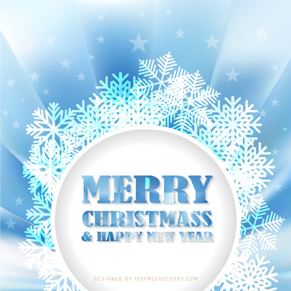 Merry Christmas and Happy New Year Background