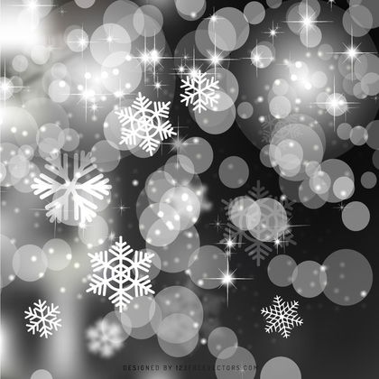 Black Bokeh Christmas Lights Background Image