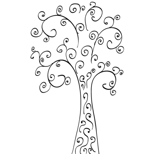 Curly Tree Clip Art Free