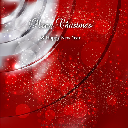 Christmas Sparkles Red Background Graphics
