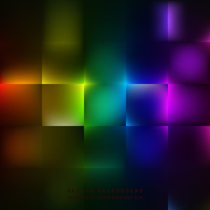 Abstract Colorful Square Background Template