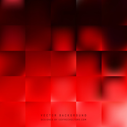 Abstract Red Black Square Background