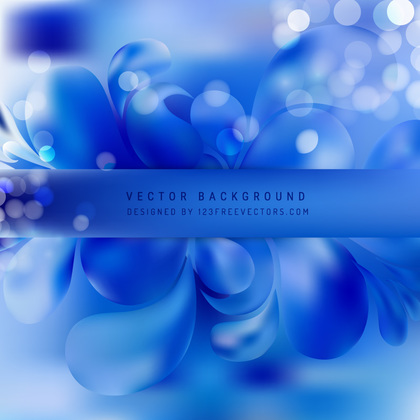 Abstract Cobalt Blue Background Image