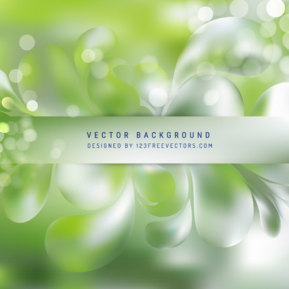 Abstract Light Green Background Vector