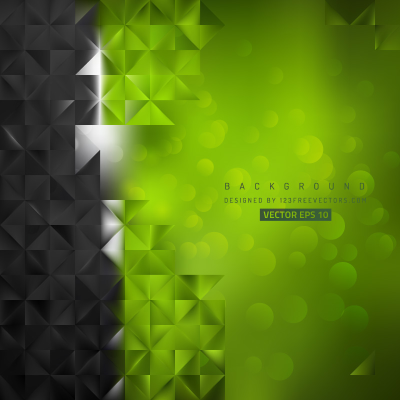 Abstract Black Green Background Clip art