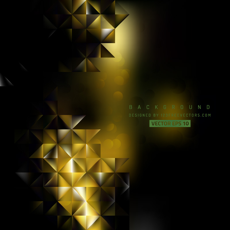 Abstract Black Yellow Background Clip art