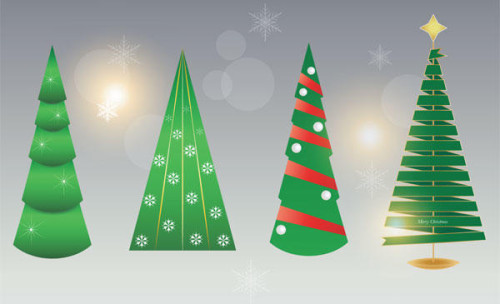 Free Christmas Tree Vector Image