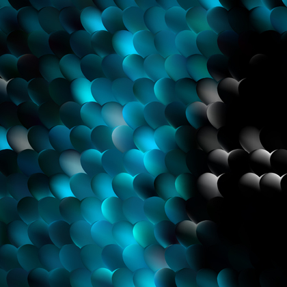 Abstract Black Turquoise Background Design
