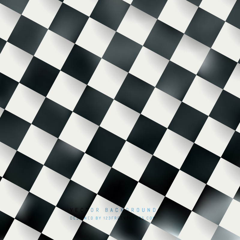 Dark Color Checkered Background Graphics